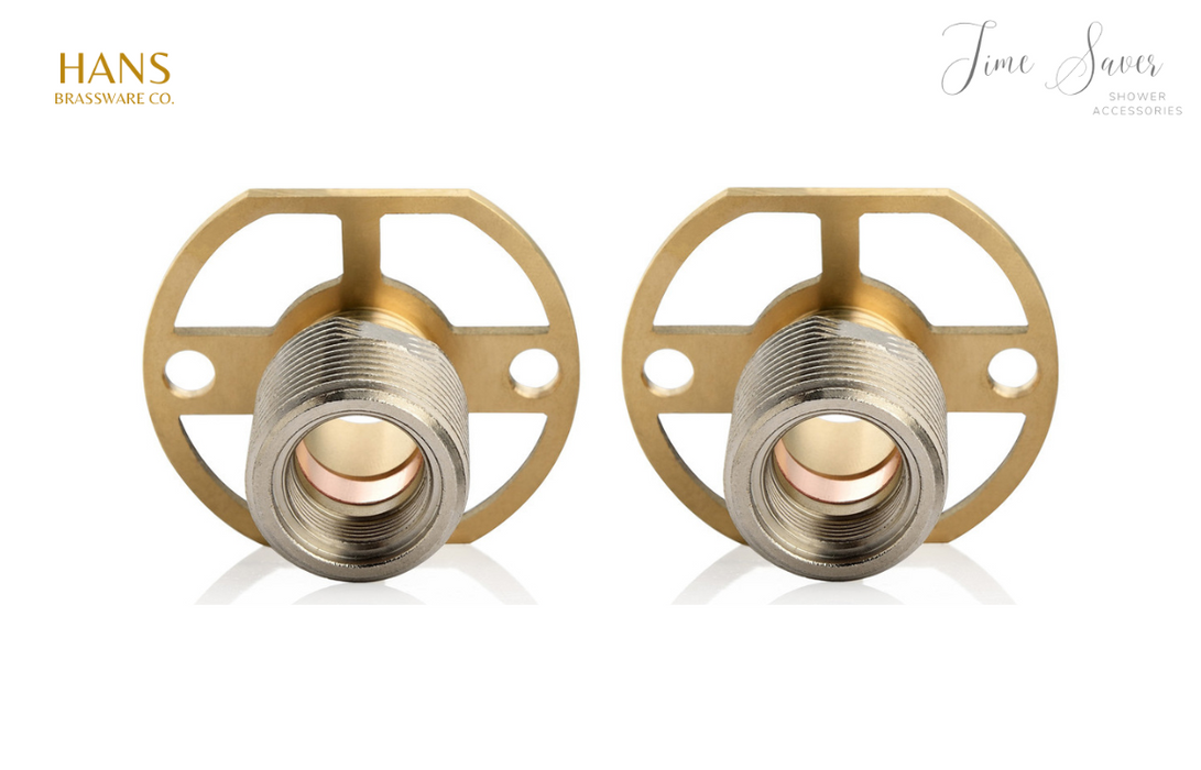Hans Brassware Co. - Time Saver - Exposed Shower Valve Fast Fitting Kit - Pair
