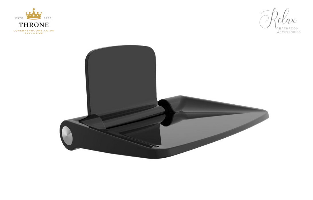 Throne - Relax - Shower Seat - Black