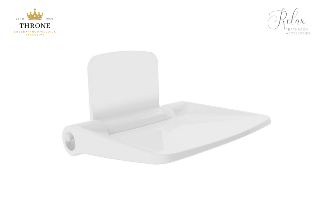 Throne - Relax - Shower Seat - White