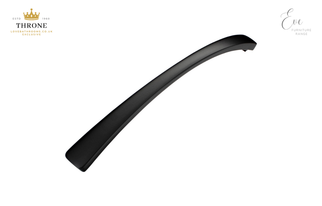 Throne - Eve - Matt Black Bow Handle (Single)