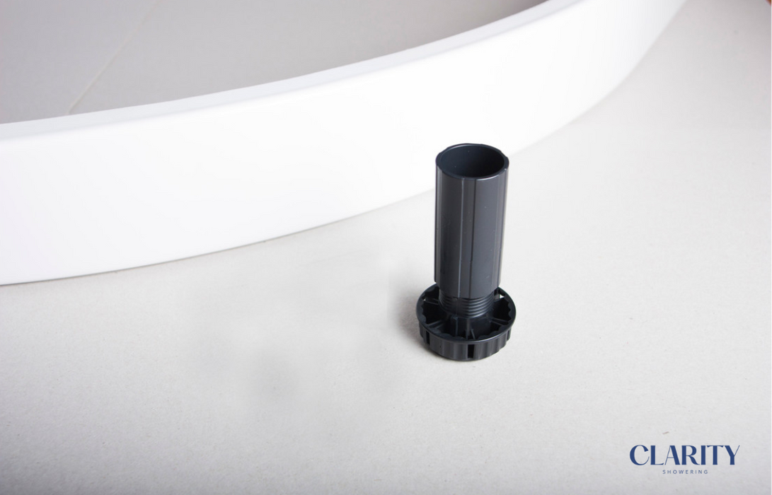 Clarity Showering - Riser Kit - Up to 1200mm Offset Quad & Quadrant Panel & Leg Pack - Easy Plumb