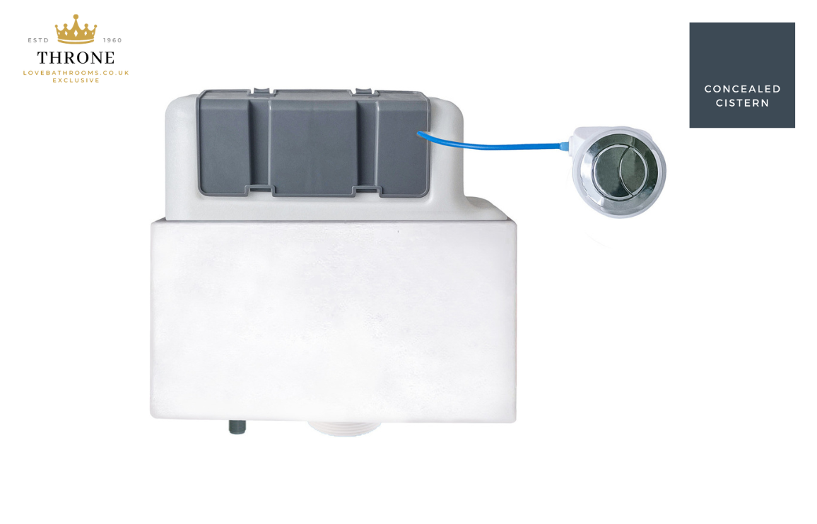 Concealed Toilet Cistern - Bottom Inlet — Love Bathrooms