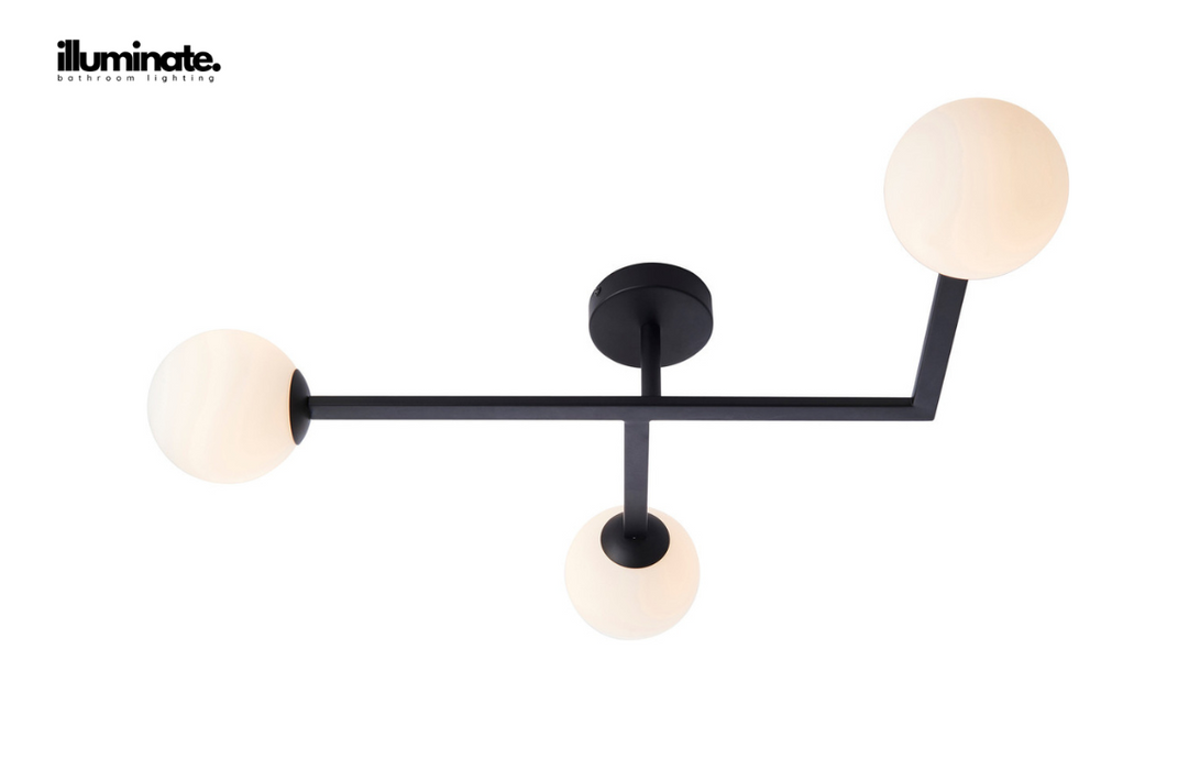 Illuminate - Delta - Ceiling Light - Matt Black