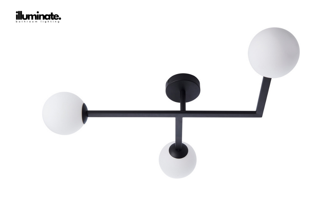 Illuminate - Delta - Ceiling Light - Matt Black