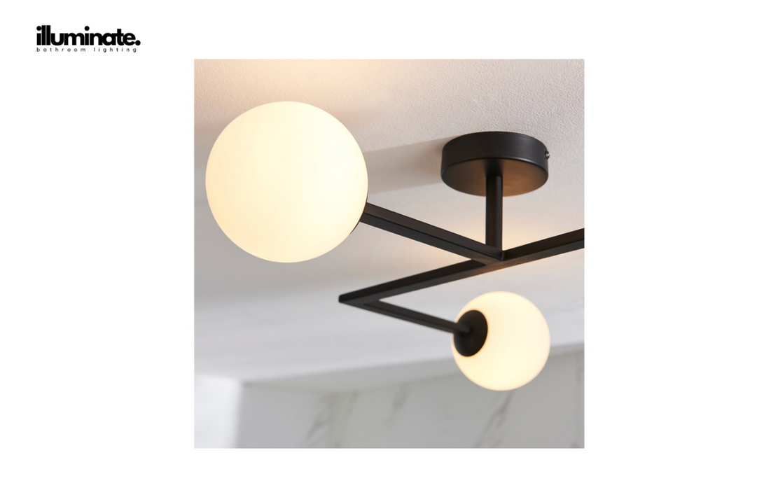 Illuminate - Delta - Ceiling Light - Matt Black
