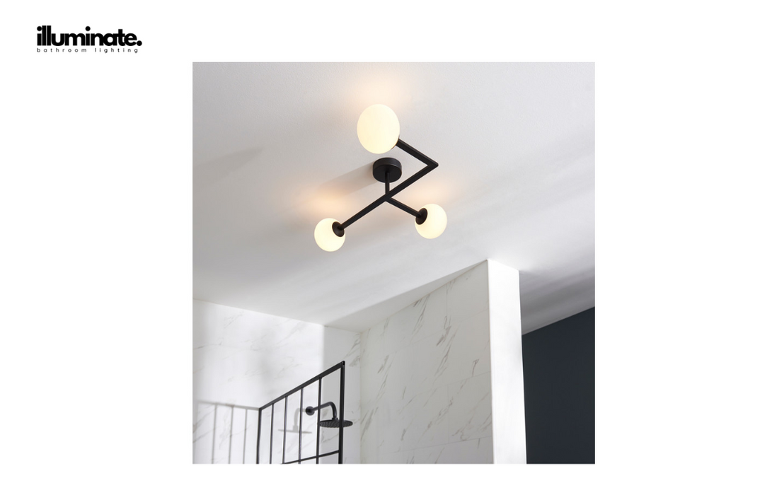 Illuminate - Delta - Ceiling Light - Matt Black