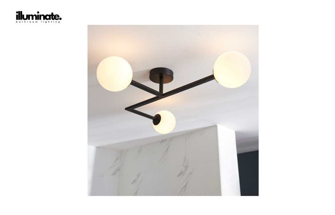 Illuminate - Delta - Ceiling Light - Matt Black