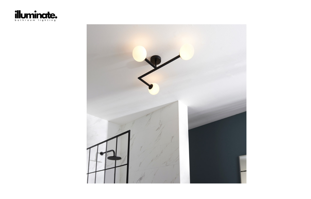 Illuminate - Delta - Ceiling Light - Matt Black