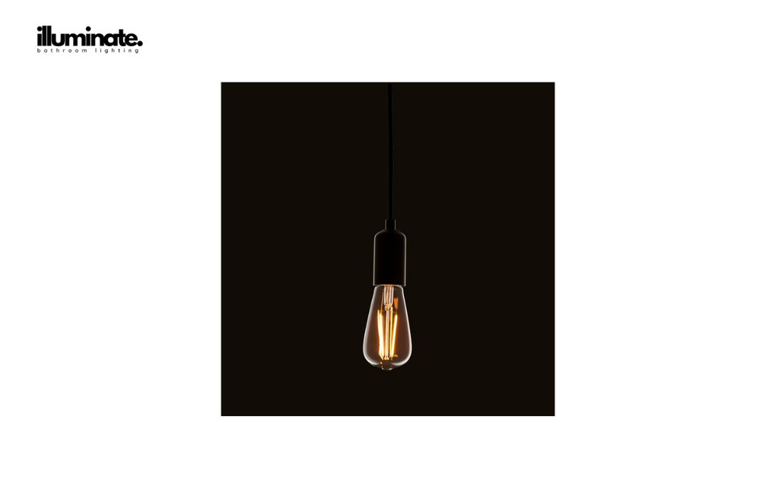Illuminate - E27 LED Filament Pear Bulb