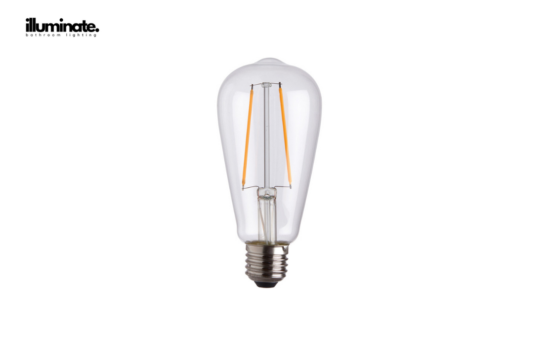 Illuminate - E27 LED Filament Pear Bulb