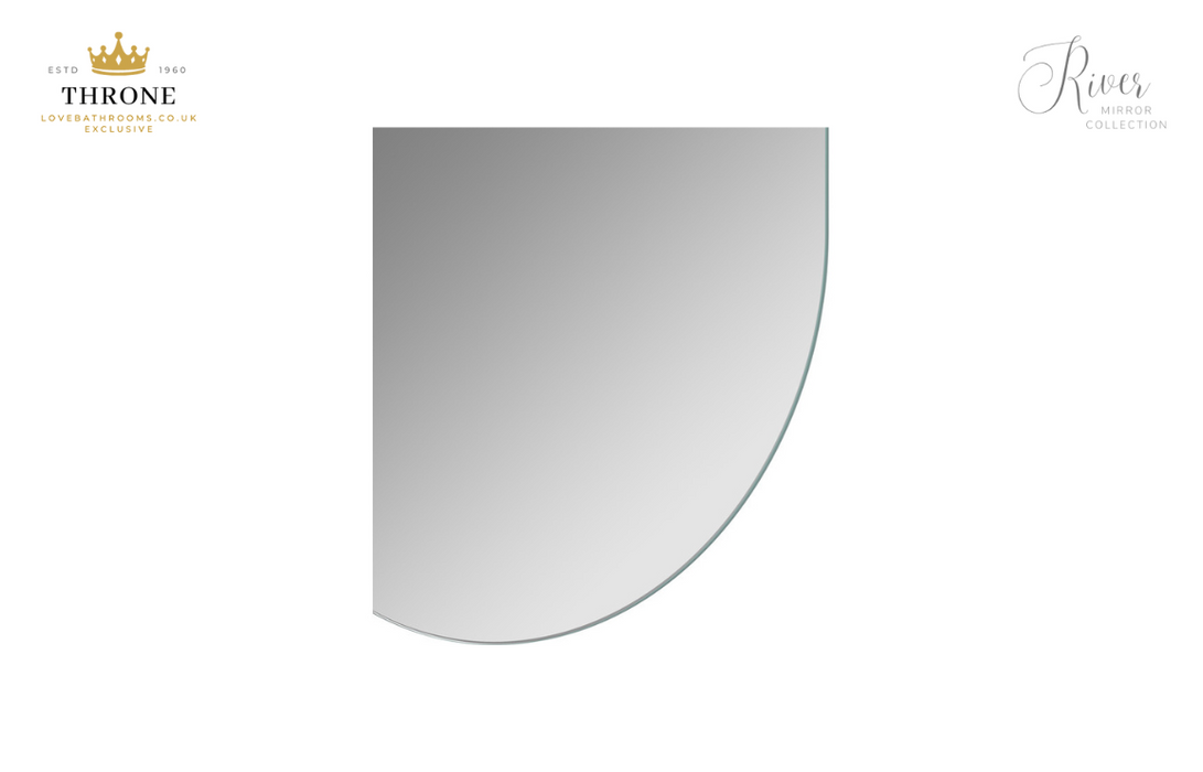 Throne - River - 400x800mm - Oblong Bathroom Mirror